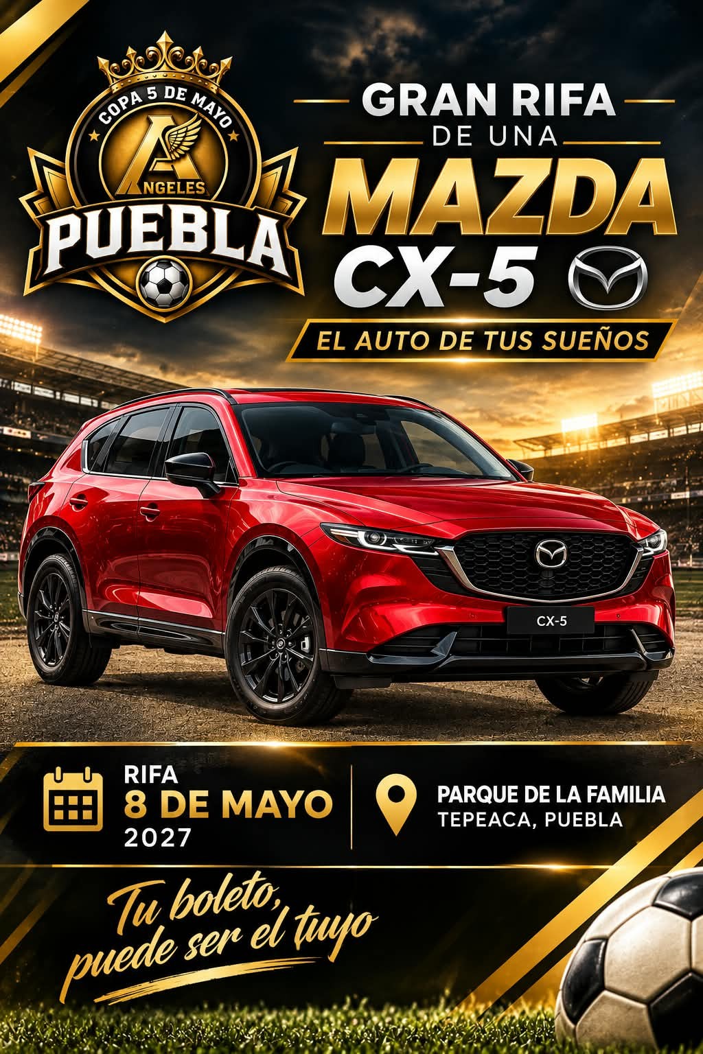 Promoción Mazda CX-5 de Copa 5 de Mayo